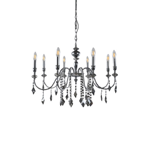 Люстра Edlin PL2417-8 Vanessa E14 8x12W IP20 хром