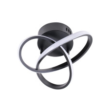 Люстра Goldlux 329677 Oskar LED 1x15W 4000K 1850Lm IP20 черная