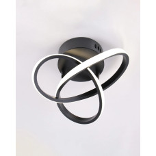 Люстра Goldlux 329677 Oskar LED 1x15W 4000K 1850Lm IP20 черная