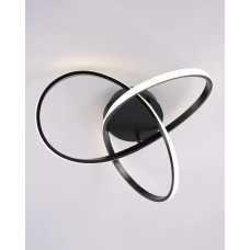 Люстра Goldlux 329684 Oskar Big LED 1x30W 4000K 4000Lm IP20 черная