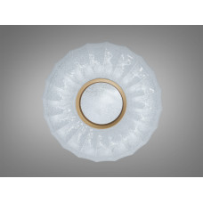 LED люстра Diasha біла золото 34Вт до 6м²