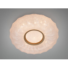 LED люстра Diasha біла золото 34Вт до 6м²