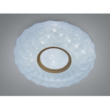 LED люстра Diasha біла золото 34Вт до 6м²