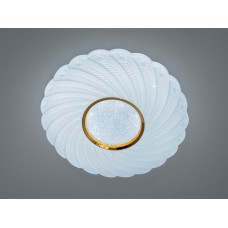 LED люстра Diasha W-21 біло-золота 58Вт