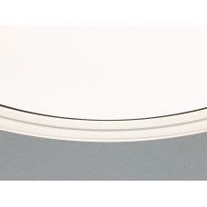 LED люстра Смарт 34Вт белая с черной вставкой 6м²