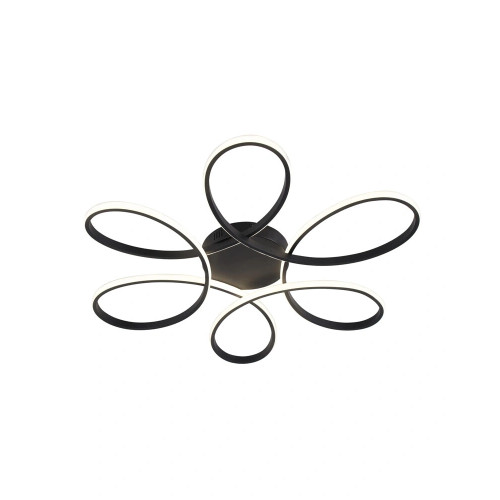 Люстра Goldlux 331823 Fiore XL LED 1x42W 4000K 5500Lm IP20 черная