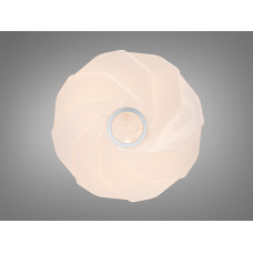 LED люстра 34Вт біла хром до 6м² без пульта