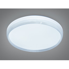 LED люстра потолочная белая 34Вт 6м² без пульта