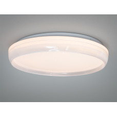 LED люстра потолочная белая 34Вт 6м² без пульта