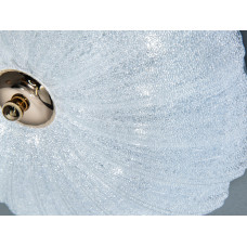 LED люстра 34 Вт белая золото без пульта