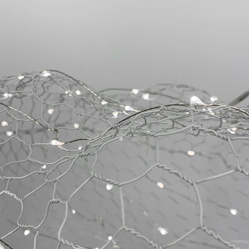 Декоративная люстра-облачка LED CLOUD в белом корпусе 80х45 см | Line F | Арт. MJ83-800 WT 