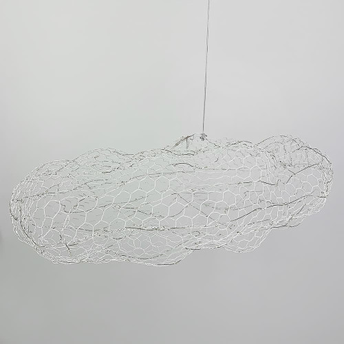 Декоративная люстра-облачка LED CLOUD в белом корпусе 80х45 см | Line F | Арт. MJ83-800 WT 