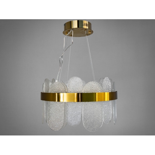 Классическая подвесная хрустальная люстра Diasha, золото, LED 120