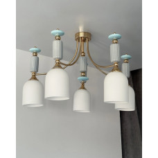 Люстра Edlin 50006 Almira E27 5x60W IP20 різнокольорова 32205490