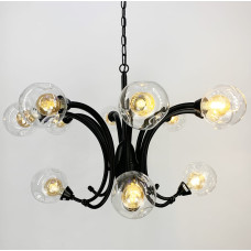 Дизайнерская подвесная люстра с двойным плафоном | Line F | Арт. ZL1427 