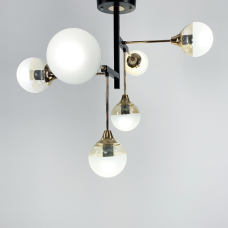 Геометрическая люстра на 6 или 12 ламп. | Line F | Арт. 907 