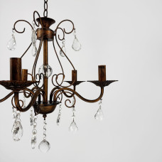 Вишукана люстра-підсвічник на 5 ламп у корпусі Ø 50 см | Арт. 6216/5 | Line F