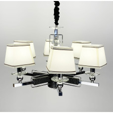 Классическая люстра с абажурами RAY | Line F | Арт. S8635/6 BK 
