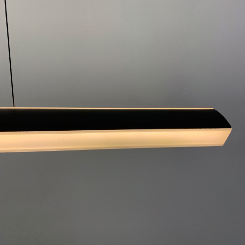 Линейный черный LED светильник с двухсторонним светом | Line F | Арт. H36L 