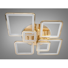 LED люстра на пульті з димером і різнобарвним підсвічуванням, 150W