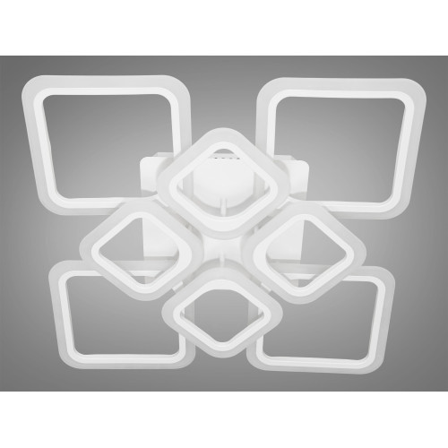 Светодиодная люстра 150W (арт. HA8060/4+4WH)