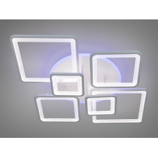 LED люстра на пульті з димером і різнобарвним підсвічуванням, 150W