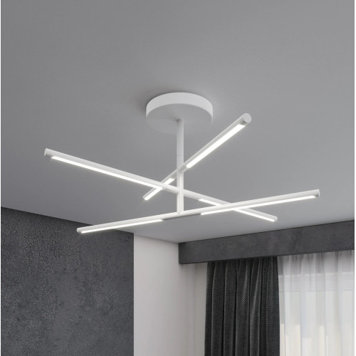 Люстра стельова MJ-Light KONO 36W 3200K WH 15002