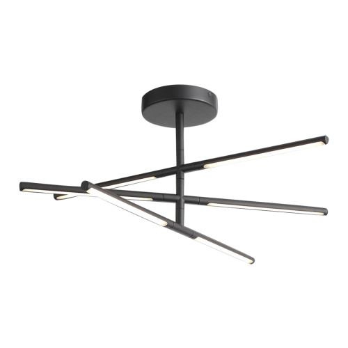 Люстра стельова MJ-Light KONO 36W 3200K BK 15001