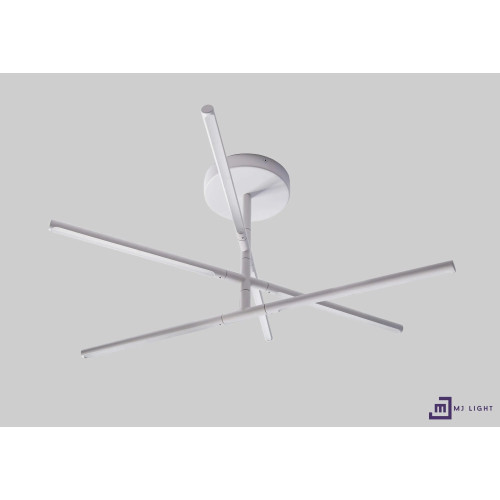 Люстра стельова MJ-Light KONO 36W 3200K WH 15002
