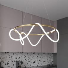 Люстра MJ-Light ROPE D800 4000K GD 10021