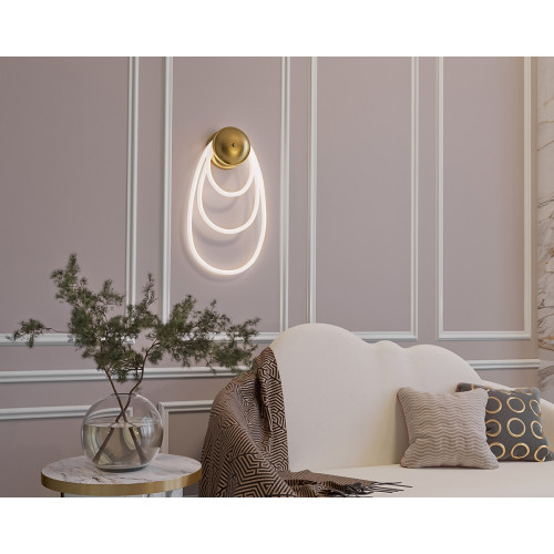 Настінний світильник MJ-Light ROPE WALL 4000K GD 10023