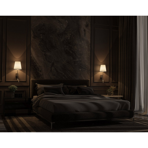 Настінний світильник MJ-Light VASO 3200K SN+WH 15026