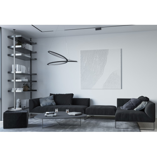 Люстра MJ-Light HELIX D800 4000K BK 12028