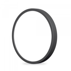 LED Світильник круглий накладний VIDEX 24W 5000K Black