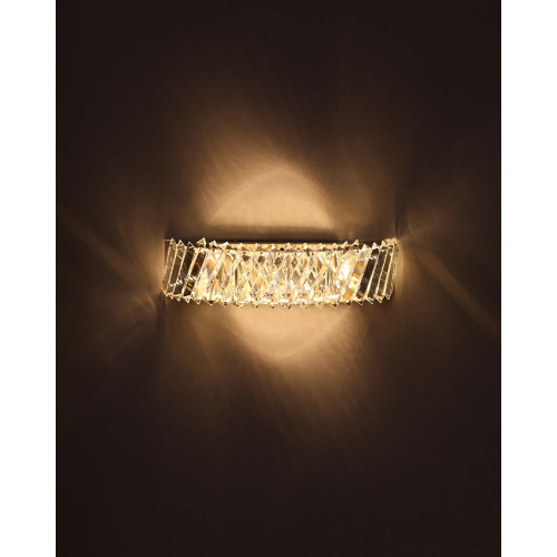Бра, настінний світильник Nowodvorski 11710 Luxora LED 1x15W 3000K 1000Lm IP20 хром