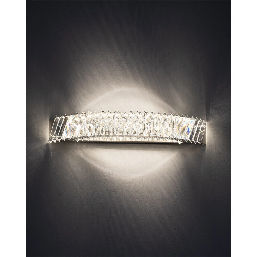 Бра, настінний світильник Nowodvorski 11711 Luxora LED 1x20W 3000K 1400Lm IP20 хром