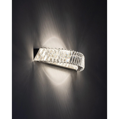 Бра, настінний світильник Nowodvorski 11711 Luxora LED 1x20W 3000K 1400Lm IP20 хром