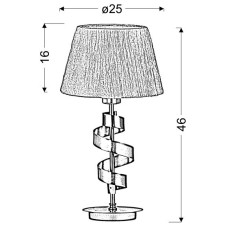 Настільна лампа Candellux 41-23483 DENIS