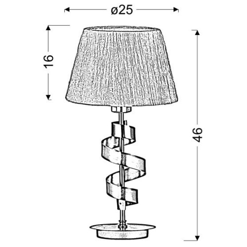Настільна лампа Candellux 41-23483 DENIS