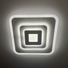Cвітильник LED з матовим акрилом білого кольору 35х35 см | Line F | Арт. 2234-350 WT 