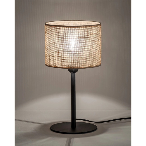 Настільна лампа TK Lighting 5552 Juta E27 1x15W IP20 чорна