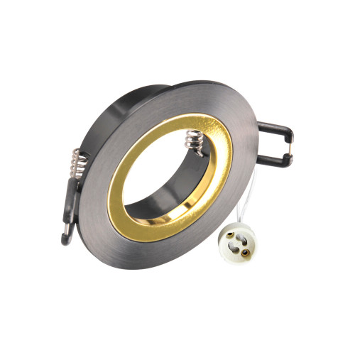 Точечный светильник Goldlux 323323 Febe GU10 1x8W IP20 BK