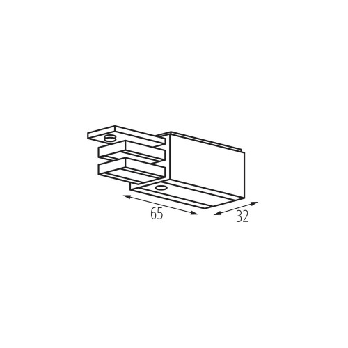 Ввід живлення Kanlux 33234 Tear IP20 Wh