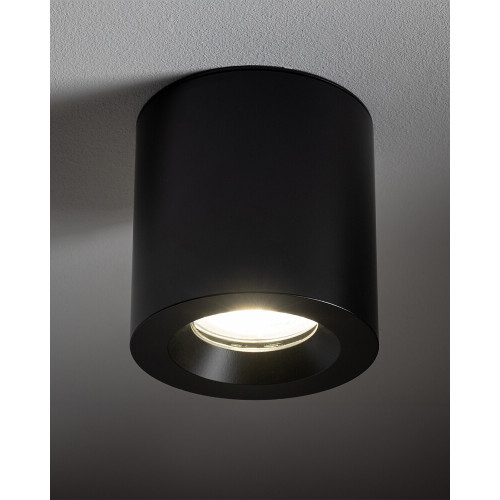 Точечный светильник Nowodvorski 10714 Ceara GU10 1x15W IP44 черный