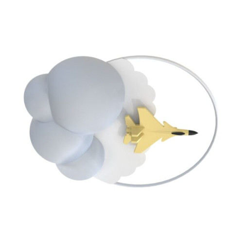Люстра Zuma Line MX4024-1-3WT Focus Led 1x37W 3000K 4300Lm IP20