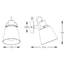 Нічник BADOSA S230827401 Zuma Line