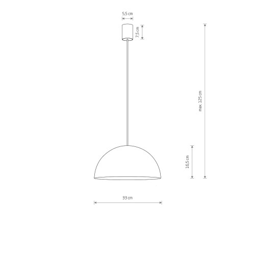 Подвесной светильник, люстра Nowodvorski 10695 Hemisphere Super S GX53 1x12W IP20 белый