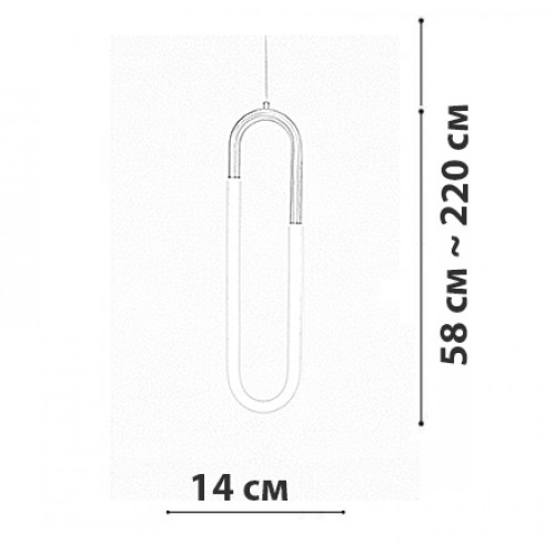 Підвісний світильник Friendlylight Rudi Black FL3166