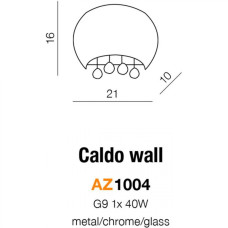 Бра Azzardo CALDO WALL AZ1004