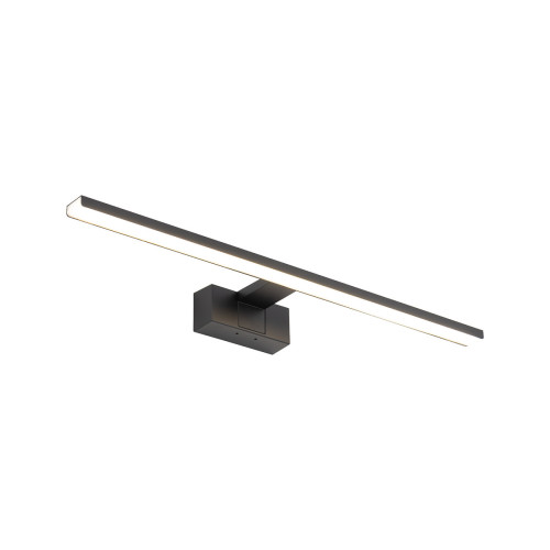 Светильник подсветка для зеркала Nowodvorski 10670 Cezanne LED M 1x12W 3000K 850Lm IP44 черный